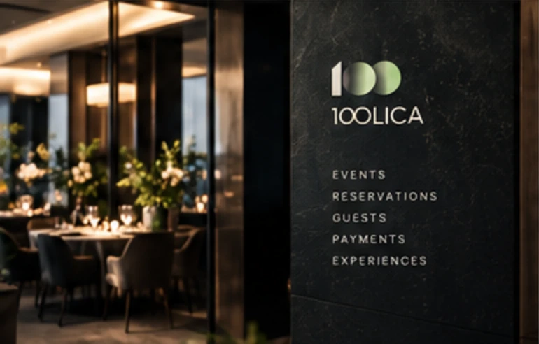 Hotelski restoran uveče